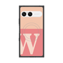 プレミアムスクエアケース with SnapMag［ オリジナル - initial two tone - W pink ］