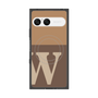 プレミアムスクエアケース with SnapMag［ オリジナル - initial two tone - W brown ］