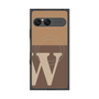 プレミアムスクエアケース with SnapMag［ オリジナル - initial two tone - W brown ］