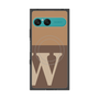 プレミアムスクエアケース with SnapMag［ オリジナル - initial two tone - W brown ］