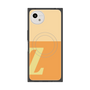 プレミアムスクエアケース with SnapMag［ オリジナル - initial two tone - Z orange ］