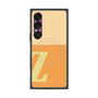 プレミアムスクエアケース with SnapMag［ オリジナル - initial two tone - Z orange ］