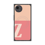 プレミアムスクエアケース with SnapMag［ オリジナル - initial two tone - Z pink ］