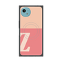 プレミアムスクエアケース with SnapMag［ オリジナル - initial two tone - Z pink ］