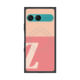 プレミアムスクエアケース with SnapMag［ オリジナル - initial two tone - Z pink ］