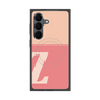プレミアムスクエアケース with SnapMag［ オリジナル - initial two tone - Z pink ］