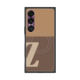 プレミアムスクエアケース with SnapMag［ オリジナル - initial two tone - Z brown ］