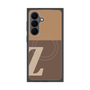プレミアムスクエアケース with SnapMag［ オリジナル - initial two tone - Z brown ］