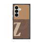 プレミアムスクエアケース with SnapMag［ オリジナル - initial two tone - Z brown ］