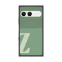 プレミアムスクエアケース with SnapMag［ オリジナル - initial two tone - Z green ］