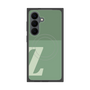 プレミアムスクエアケース with SnapMag［ オリジナル - initial two tone - Z green ］