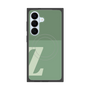 プレミアムスクエアケース with SnapMag［ オリジナル - initial two tone - Z green ］