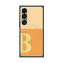 プレミアムスクエアケース with SnapMag［ オリジナル - initial two tone - B orange ］