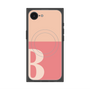 プレミアムスクエアケース with SnapMag［ オリジナル - initial two tone - B pink ］