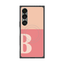プレミアムスクエアケース with SnapMag［ オリジナル - initial two tone - B pink ］