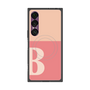 プレミアムスクエアケース with SnapMag［ オリジナル - initial two tone - B pink ］