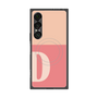 プレミアムスクエアケース with SnapMag［ オリジナル - initial two tone - D pink ］
