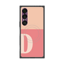 プレミアムスクエアケース with SnapMag［ オリジナル - initial two tone - D pink ］