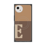 プレミアムスクエアケース with SnapMag［ オリジナル - initial two tone - E brown ］