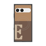 プレミアムスクエアケース with SnapMag［ オリジナル - initial two tone - E brown ］