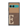 プレミアムスクエアケース with SnapMag［ オリジナル - initial two tone - E brown ］