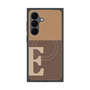 プレミアムスクエアケース with SnapMag［ オリジナル - initial two tone - E brown ］