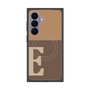 プレミアムスクエアケース with SnapMag［ オリジナル - initial two tone - E brown ］
