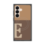 プレミアムスクエアケース with SnapMag［ オリジナル - initial two tone - E brown ］
