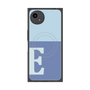プレミアムスクエアケース with SnapMag［ オリジナル - initial two tone - E blue ］