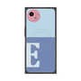 プレミアムスクエアケース with SnapMag［ オリジナル - initial two tone - E blue ］