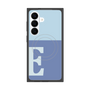 プレミアムスクエアケース with SnapMag［ オリジナル - initial two tone - E blue ］