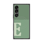 プレミアムスクエアケース with SnapMag［ オリジナル - initial two tone - E green ］