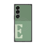 プレミアムスクエアケース with SnapMag［ オリジナル - initial two tone - E green ］