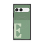 プレミアムスクエアケース with SnapMag［ オリジナル - initial two tone - E green ］