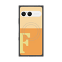 プレミアムスクエアケース with SnapMag［ オリジナル - initial two tone - F orange ］