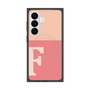 プレミアムスクエアケース with SnapMag［ オリジナル - initial two tone - F pink ］