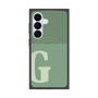 プレミアムスクエアケース with SnapMag［ オリジナル - initial two tone - G green ］