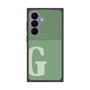 プレミアムスクエアケース with SnapMag［ オリジナル - initial two tone - G green ］