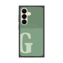 プレミアムスクエアケース with SnapMag［ オリジナル - initial two tone - G green ］