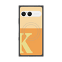 プレミアムスクエアケース with SnapMag［ オリジナル - initial two tone - K orange ］