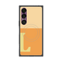 プレミアムスクエアケース with SnapMag［ オリジナル - initial two tone - L orange ］