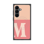 プレミアムスクエアケース with SnapMag［ オリジナル - initial two tone - M pink ］