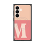 プレミアムスクエアケース with SnapMag［ オリジナル - initial two tone - M pink ］