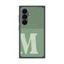 プレミアムスクエアケース with SnapMag［ オリジナル - initial two tone - M green ］