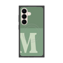 プレミアムスクエアケース with SnapMag［ オリジナル - initial two tone - M green ］