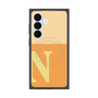 プレミアムスクエアケース with SnapMag［ オリジナル - initial two tone - N orange ］