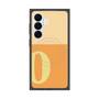 プレミアムスクエアケース with SnapMag［ オリジナル - initial two tone - O orange ］