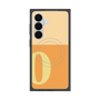 プレミアムスクエアケース with SnapMag［ オリジナル - initial two tone - O orange ］