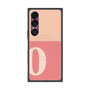プレミアムスクエアケース with SnapMag［ オリジナル - initial two tone - O pink ］