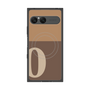 プレミアムスクエアケース with SnapMag［ オリジナル - initial two tone - O brown ］